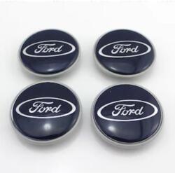 Autohelix Msa Set 4 capacele roti 56mm albastre, Ford Focus/Mondeo/Kuga, pentru jante aliaj (maf602)