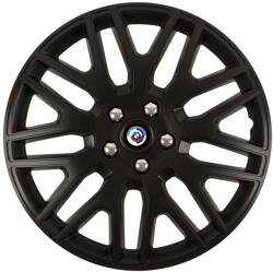 Autohelix MSA Set 4 Capace Roti 16 inchi (R16) Dakar Negru, Compatibile Cu BMW Nou (DKN8)