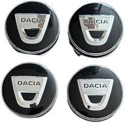 Autohelix Msa Set 4 capace roti 60mm Dacia negre compatibil/inlocuitor janta aliaj (maf719)