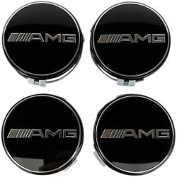 AUTOHELIX MSA Set 4 capace jante 75mm Mercedes AMG, negru (maf3411)