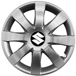 AUTOHELIX MSA Set 4 Capace Roti 15 inchi (R15) Compatibile Cu SUZUKI model - 323 (323SUZUKI)