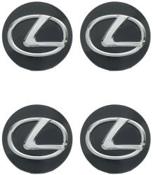 Autohelix Msa Set 4 capace jante aliaj Lexus, Negru, 62mm (PRB74)