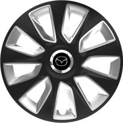 Autohelix MSA Set 4 Capace Roti 17 inchi (R17) Stratos Negru-Gri, Compatibile Cu Mazda (STRGN13)