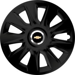 Autohelix MSA Set 4 Capace Roti 17 inchi (R17) Stratos Negru, Compatibile Cu Chevrolet (STRN5)