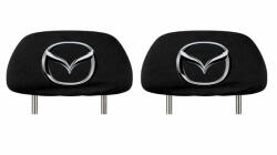AutoHelix MSA Set 2 huse tetiere negre, pentru gama auto MAZDA (TET18)