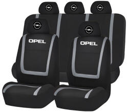 AutoHelix MSA Set Huse Scaune Universale Compatibile cu Opel - Negru/Gri (Opel1.1)