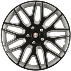 Autohelix MSA Set 4 Capace Roti 16 inchi (R16) Dakar Negru-Gri, Compatibile Cu Alfa Romeo (DKNG2)