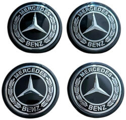 Autohelix Msa Set 4 capace Jante Aliaj Mercedes 65mm exterior - 56mm interior (maf2940)
