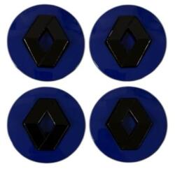 Autohelix Msa Set 4 capacele roti 57 mm Renault, pentru jante aliaj, Negru Albastru (maf3886)