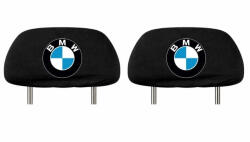 AutoHelix MSA Set 5 huse tetiere negre, pentru gama auto BMW (TET2.1)