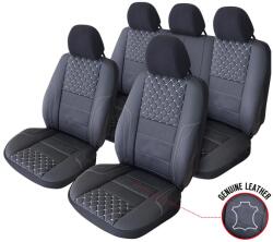 SET HUSE SCAUN EXCLUSIVE LEATHER QUEEN NEGRU UMB-W (CX_121395)