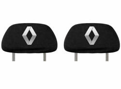 AutoHelix MSA Set 5 huse tetiere negre, pentru gama auto RENAULT (TET30.2)