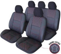  SET HUSE SCAUN EXCLUSIVE LEATHER QUEEN NEGRU UMB-R (CX_121393)