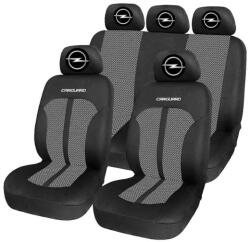AutoHelix MSA Set Huse Scaune Universale Premium Carguard Personalizate cu Opel - Negru/Gri (HLXgri.10)