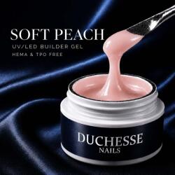 Duchesse Nails Gel UV/LED Constructie Unghii, Autonivelant, HEMA&TPO FREE, Nuanta Soft Peach, 30g (DCH24)
