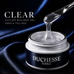 Duchesse Nails Gel UV/LED Constructie Unghii, Autonivelant, HEMA&TPO FREE, Nuanta Clear, 30g (DCH17)