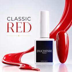 Duchesse Nails Oja Semipermanenta Unghii, HEMA&TPO FREE, Nuanta Classic Red, 10 ml (DCH36)