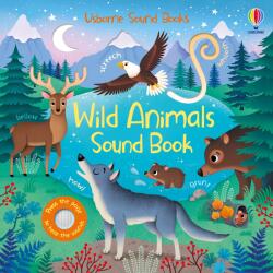 Usborne Wild Animals Sound Book - Carte cu sunete pentru copii 6+ luni, Usborne (9781474991803)