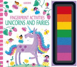 Usborne Fingerprint Activities Unicorns and Fairies - Carte pentru copii 6+ ani, Usborne (9781474997874)