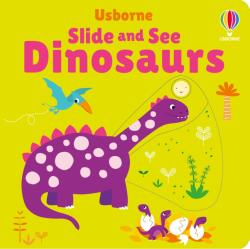 Usborne Slide and See Dinosaurs - Carte pentru copii 6+ luni, Usborne (9781805079507)