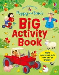Usborne Poppy and Sam's Big Activity Book - Carte cu stickere pentru copii 3+ ani, Usborne (9781836041160)
