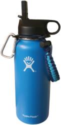 Hydro Flask Sticla de apa Hydro Flask din otel inoxidabil si izolata in vid cu capac, sistem de prindere si pai 946 ml, albastru sky (sid519)