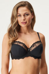 Avalingerie Novato részben bélelt melltartó, fekete