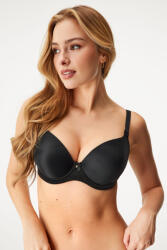 Albina Tracy Push-Up melltartó zselés kosárral, fekete