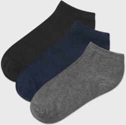 MEN-A 3PACK MEN-A bambusz bokazokni, többszínű
