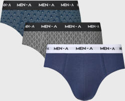 MEN-A 3 PACK MEN-A alsónadrág, sötétkék-kék