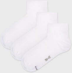Lonka 3PACK Raban bambusz bokazokni, fehér