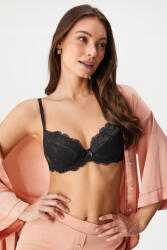 Orhideja Lingerie Sweet melltartó kivehető betétekkel, fekete