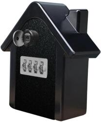 ASTRO Cutie pentru chei waterproof Astro, caseta exterior cu cod mecanic din 4 cifre, material aliaj zinc, dimensiuni 15 cm x 13.5 cm x 5, 5 cm, negru antracit (sid581)