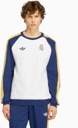 Adidas Bluză adidas Real Madrid 25/26 Originals Crew - Alb, Albastru Marin - alb, m - masculin (JZ9153) (JZ9153)