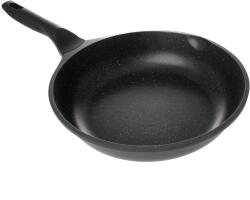 Ella Home Tigaie universala cu maner negru, Aluminiu turnat, 28 cm (2577)