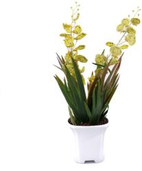 Ella Home Aranjament cu Flori Artificiale, Summer, Galben, 45cm - Galben, Plastic, 45cm (2353)