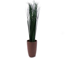Ella Home Ghiveci cu Flori Artificiale, Big Green, Verde, 60cm - Verde, Plastic, 60cm (2354)