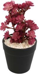  Aranjament Floral Artificial, Rosu, Plastic, 16Cm - Rosu, Plastic, 16cm (2099)