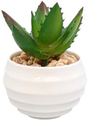  Planta Suculenta Artificiala, Verde, Plastic, 9Cm - Verde, Plastic, 9cm (2095)