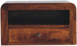 Artisan Furniture Noptieră cu 1 sertar suspendată masivă finisaj castaniu (IN3908)