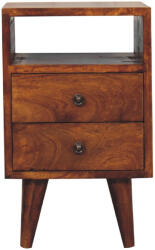 Artisan Furniture Noptieră clasică finisaj castaniu mini (IN3277)