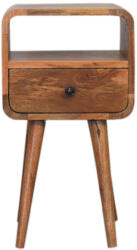 Artisan Furniture Noptieră curbată finisaj stejar mini (IN3314)