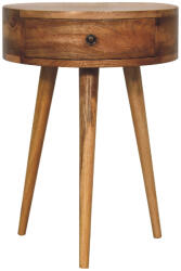 Artisan Furniture Noptieră cu margini rotunjite finisaj stejar mini (IN3279)