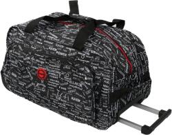 Ella Icon Geanta de voiaj cu troler, Urban, Negru, 55x30x30cm (2696) Geanta voiaj