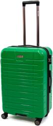 Ella Icon Troler Ella Icon Leaf cu 4 roti duble, ABS, 67x45x27 cm, Verde (2719) Valiza