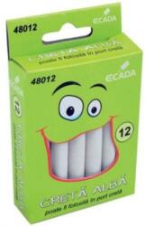 Ecada Creta Rotunda ECADA 12 Buc/Set Culoare Alba (6423533028770)