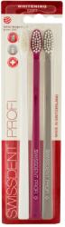 Swissdent Profi Whitening Trio Soft Четка за зъби цвят бял, розов, сив