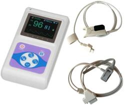 CONTEC Pulsoximetru Profesional Contec CMS60D Model 2025 cu Senzor pentru Adulti si Neonatal Alb (CMS60D2neonatal)