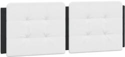 vidaXL fekete és fehér műbőr fejtámla párna 120 cm 1.4 kg (374855VidaXL)