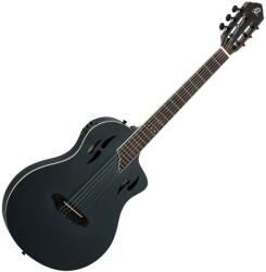 Ortega Guitars RTPSTD-SBK TourPlayer DeLuxe nylonhúros gitár - Lucfenyő fekete